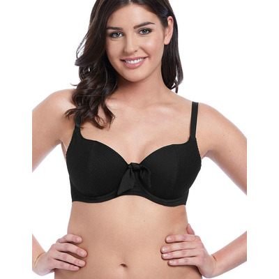 Freya Nouveau Sweetheart Padded Bikini Top - Black