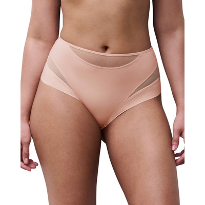 Chantelle Halo High-Waisted Full Brief - Soft Pink