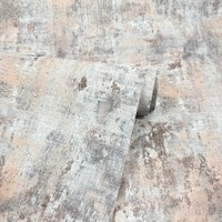 Soho Concrete Textured Heavyweight Vinyl Wallpaper Grey / Beige World of Wallpaper WOW167