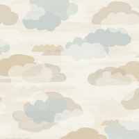 Figari Clouds Wallpaper Neutral Grandeco LD2019