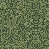 William Morris At Home Acorn Wallpaper Garden Green 140490