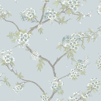 Cherry Blossom Wallpaper Blue Holden 14214