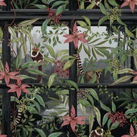 Comoro Wallpaper Charcoal Holden 91391