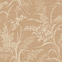 Prairie Botanical Wallpaper Rust Grandeco A84303