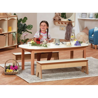 Dining Table & 2 Benches