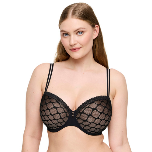 Prima Donna Twist Nako Padded Balcony Bra - Black