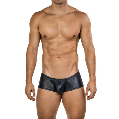 Clever Moda Vortex Atlas Latin Boxer - Black