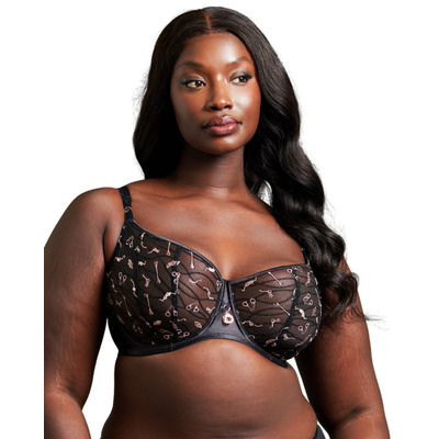 Scantilly By Curvy Kate Restraint Balcony Bra - Black