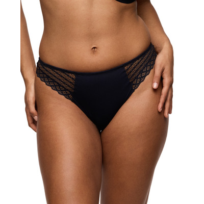 Prima Donna Twist Side Thong - Charcoal