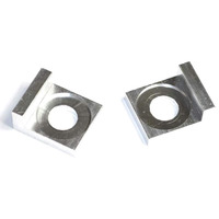 Image of Pit Bike Chain Adjusters Silver