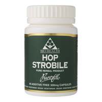Image of Bio Health Hop Strobile - 60 x 300mg Vegicaps