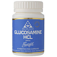 Image of Bio Health Glucosamine HCL - 60 x 600mg Vegicaps