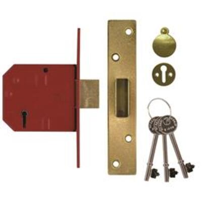 Union 2134E 5 Lever BS 3621:2007 Deadlock  - Keyed Alike Option £4.50 per lock