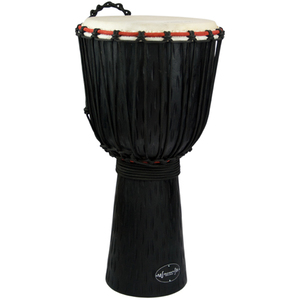World Rhythm 9 Inch Djembe Drum Wooden Mahogany African Hand Drum