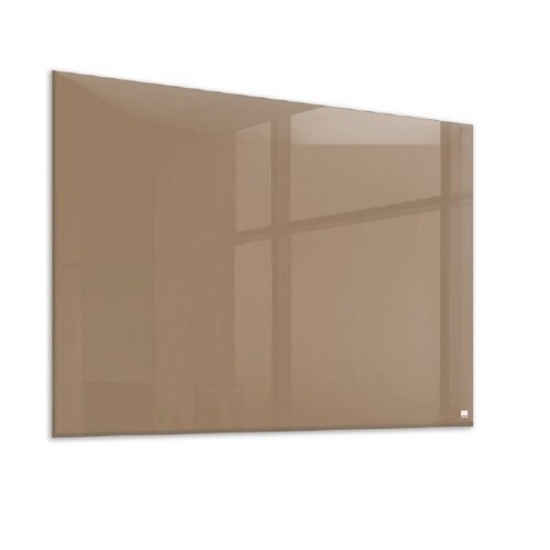 Casca Magnetic Glass Writing Board 900 x 600mm Light Brown
