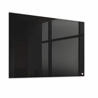 Casca Magnetic Glass Writing Board 2000 x 1200mm Classic Black