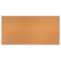 Image of Boards Direct Cork Board Aluminium Frame 2400 x 1200mm