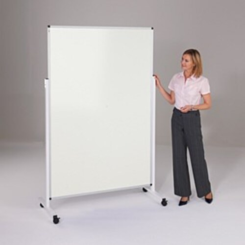 Height Adjustable Drywipe Noticeboard 1800 x 1200mm