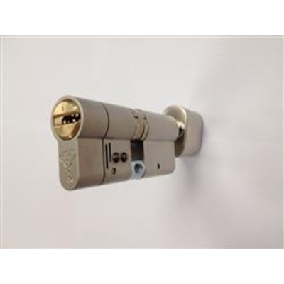 Mul T Lock BS TS007 3 Star Integrator Euro Thumb Turn Cylinder  - Key alike per lock