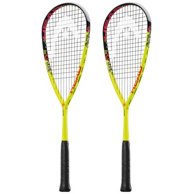 Head Graphene XT Cyano 120 Squash Racket Double Pack