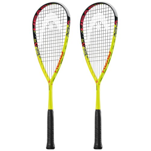Head Graphene XT Cyano 120 Squash Racket Double Pack