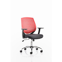 Image of Dura Task Operator Chair Red Back