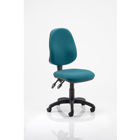 Image of Eclipse 2 Lever Task Operator Chair Maringa Teal fabric