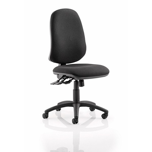 Eclipse XL 3 Lever Task Operator Chair Blue fabric