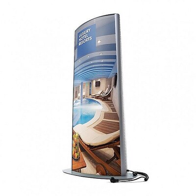 Illuminated Totem Poster Display 700 x 2000mm