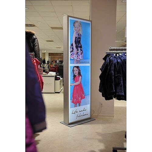 LED Totem Snapframe Display 700 x 2000mm