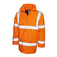 Image of UC803 High Vis Orange Parker Jacket