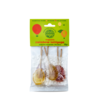 Image of Biona Organic Fruit Rainbow Lollies - 6 Pack
