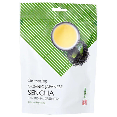 Clearspring Organic Japanese Sencha geen Tea Loose 90g