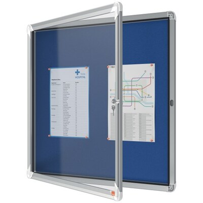 Nobo 1902555 Premium Plus Lockable Noticeboard