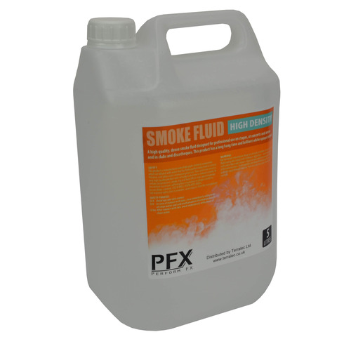Ultra Dense High Quality Smoke & Fog Machine Fluid 5L for Professional Use PFX