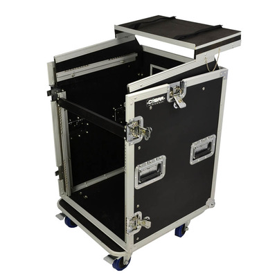 Cobra 12U + 10U Rack Case with Laptop Shelf