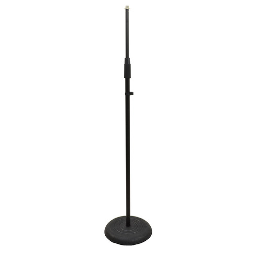 Microphone Stand With Stable Round Cast Base