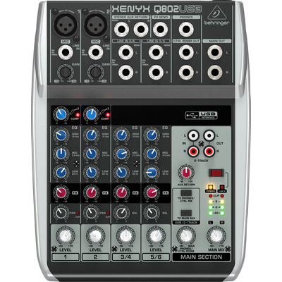 Behringer Q802USB Xenyx Small Format Mixer