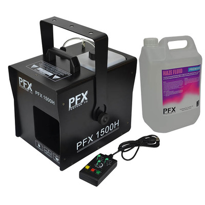 1500w Professional Haze Machine & 5L Haze Fluid by PFX