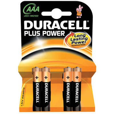 Duracell Plus Power Alkaline Batteries - AAA