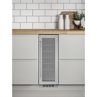 Image of ART29632 30cm Icon Lusso Built In Stainless Steel Wine Cooler