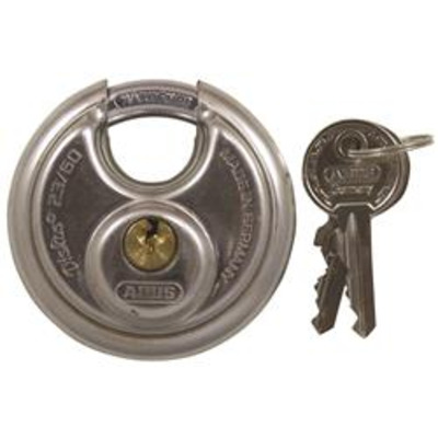 Abus 23 Series Economy Diskus Padlocks 60mm & 70mm keyed alike  - £4 per key