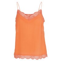 Poulin Lace Camisole - Vermilion Orange Poulin Lace Camisole - Vermilion Orange