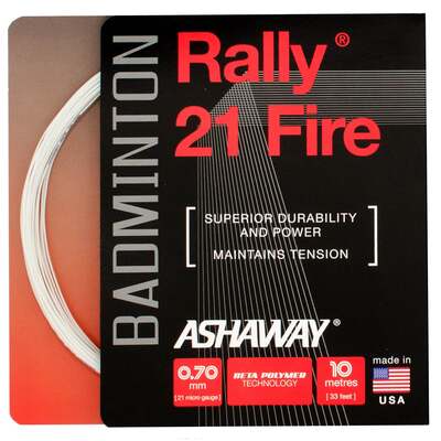 Ashaway Rally 21 Fire Badminton String Set