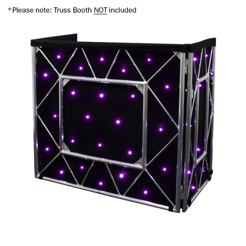 Truss Booth LED Starcloth RGBW