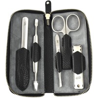 Image of Timor German 5pc Luxury Manicure Set in Leather Case