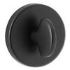 Image of ASEC URBAN Bathroom Turn Escutcheon - Black (Visi)