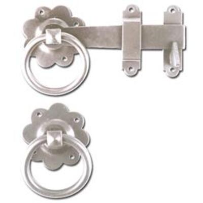 ASEC Ring Gate Latch - Zinc Plated