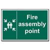 Image of ASEC Fire Assembly Point Sign 400mm x 600mm - 400mm x 600mm