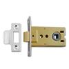 Image of ASEC Flat Pattern Mortice Latch - 76mm NP Visi
